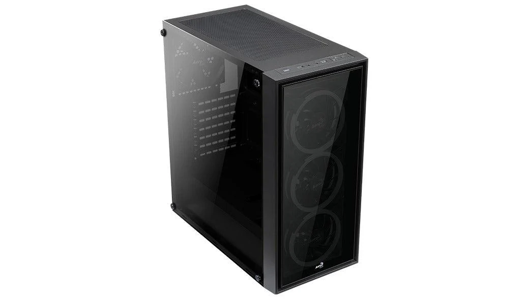 Aerocool Quartz Revo ARGB Mid-Tower Case (Black) - Image 5