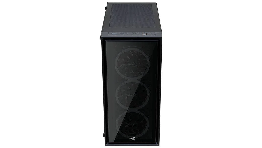 Aerocool Quartz Revo ARGB Mid-Tower Case (Black) - Image 6
