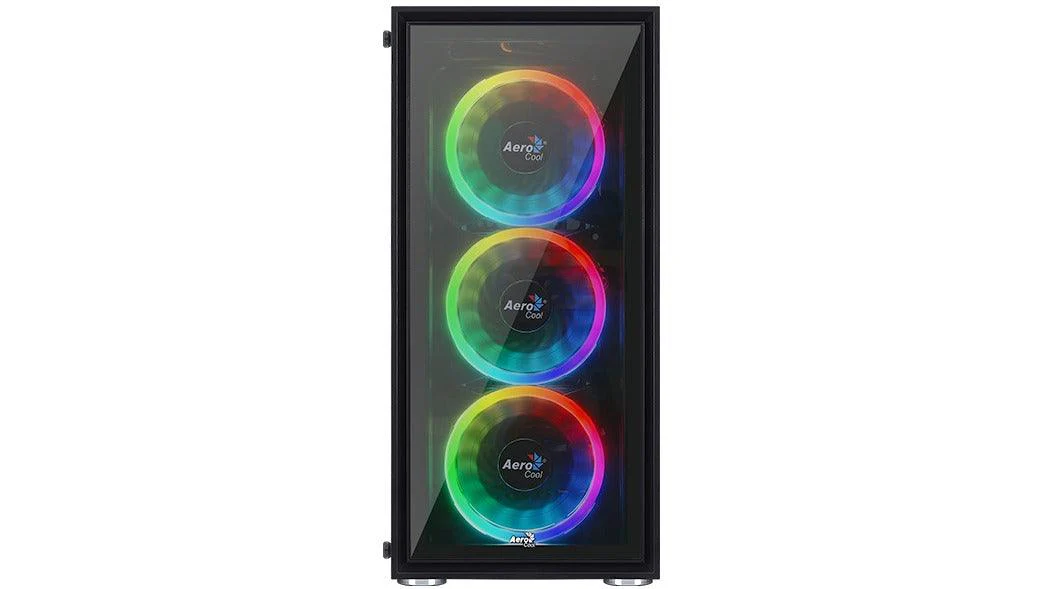 Aerocool Quartz Revo ARGB Mid-Tower Case (Black) - Image 7