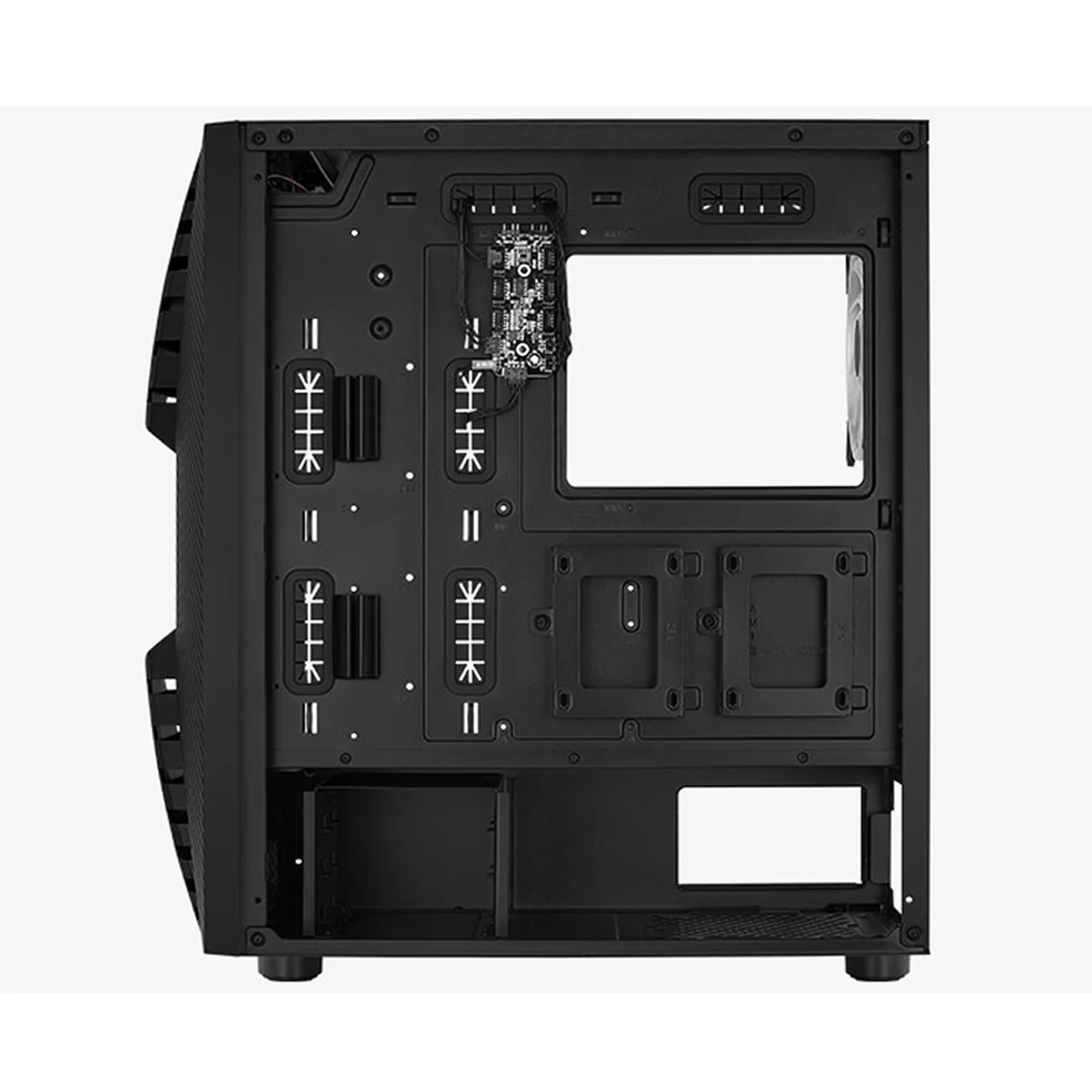 Aerocool Thunder X3 Cronus-G-BK-V1 ARGB Mid-Tower Case (Black) - Image 7