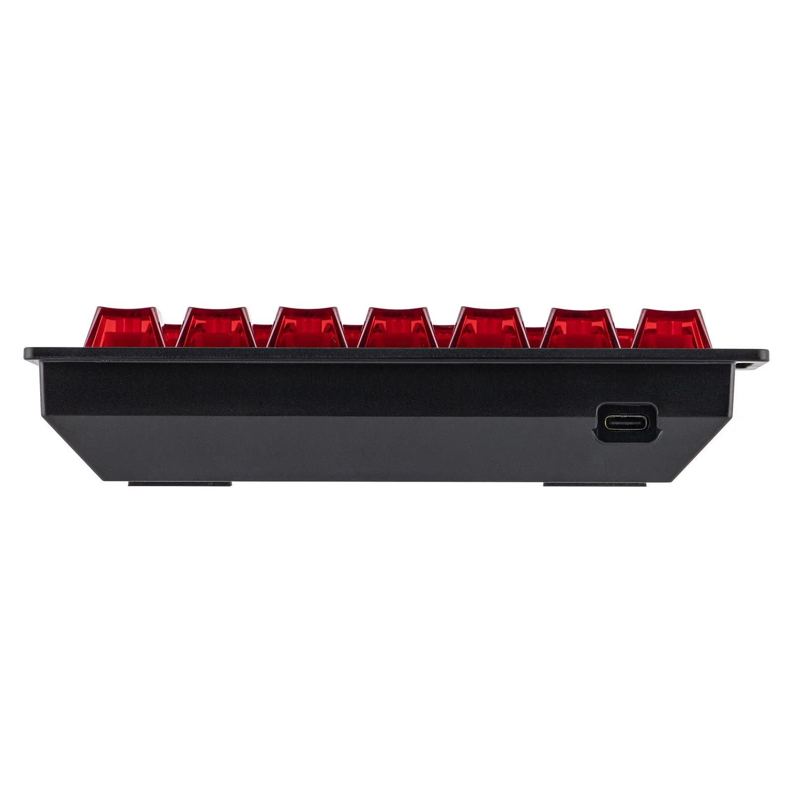 Ajazz AK029 RGB Magnetic Switch Wired 29-Keys Hot-Swappable Mechanical Keyboard (Transparent Red) (Flame Ignation Switch) - Image 5