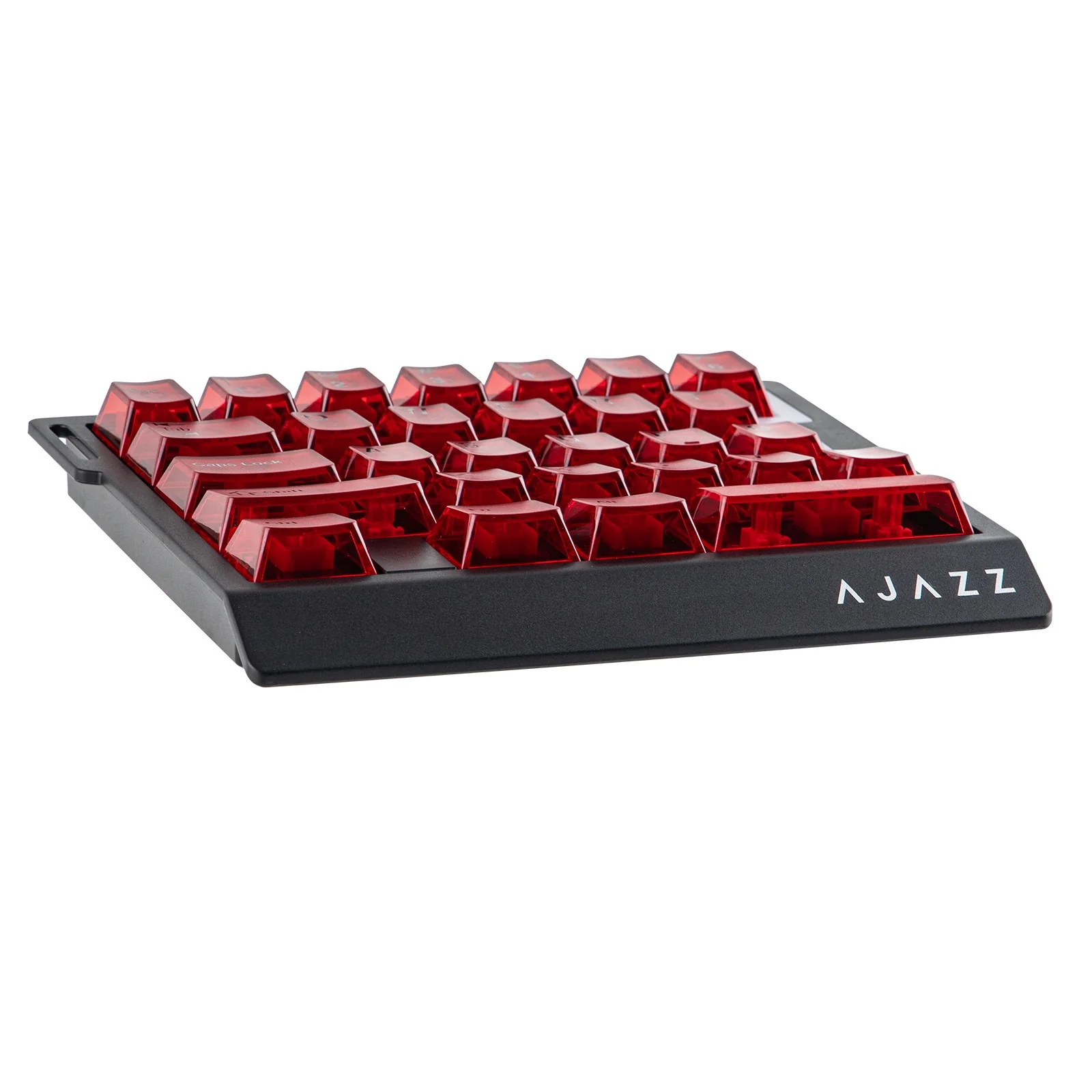 Ajazz AK029 RGB Magnetic Switch Wired 29-Keys Hot-Swappable Mechanical Keyboard (Transparent Red) (Flame Ignation Switch) - Image 7