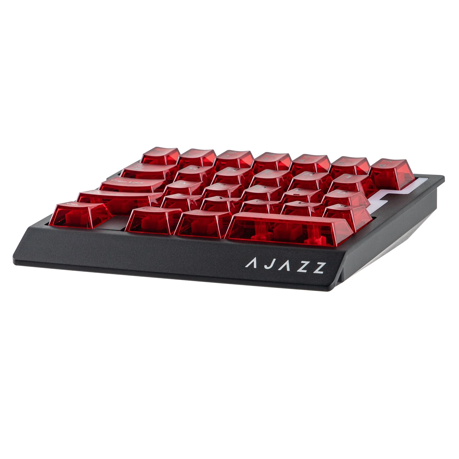 Ajazz AK029 RGB Magnetic Switch Wired 29-Keys Hot-Swappable Mechanical Keyboard (Transparent Red) (Flame Ignation Switch) - Image 8