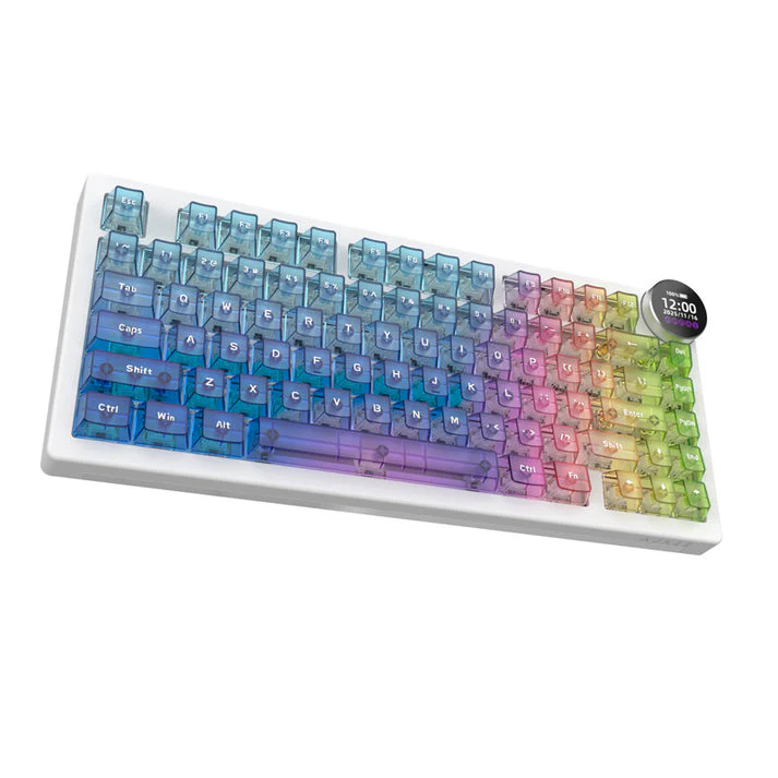 Ajazz AK820 V2 Pro RGB Tri-Mode Mechanical Keyboard (Transparent Color) (Lychee Switch) - Image 13