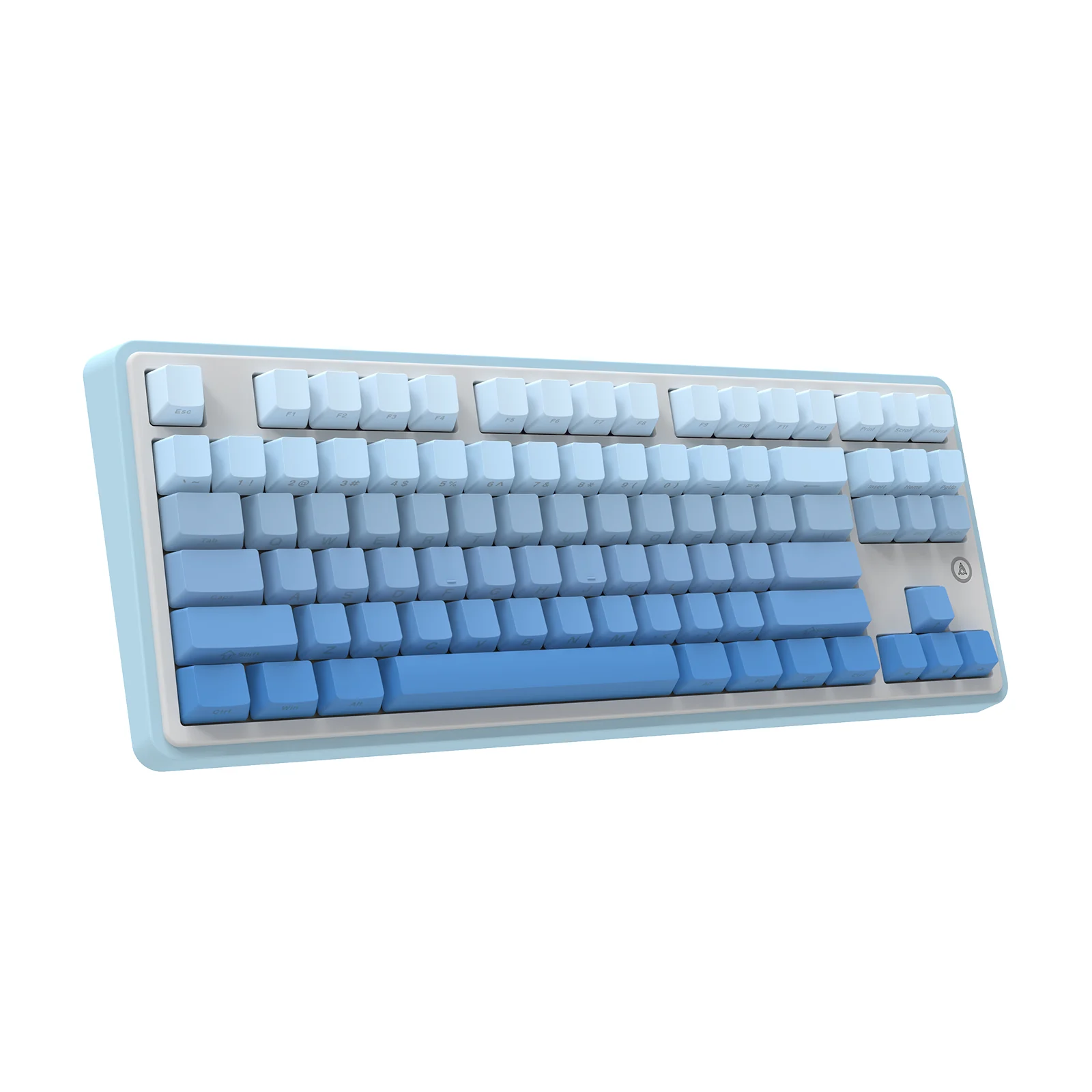 Ajazz AK870 RGB Tri-Mode 87-Keys TKL Gasket-mounted Hot Swappable Mechanical Keyboard (Gradient Blue) (Flying Fish Switch) - Image 4