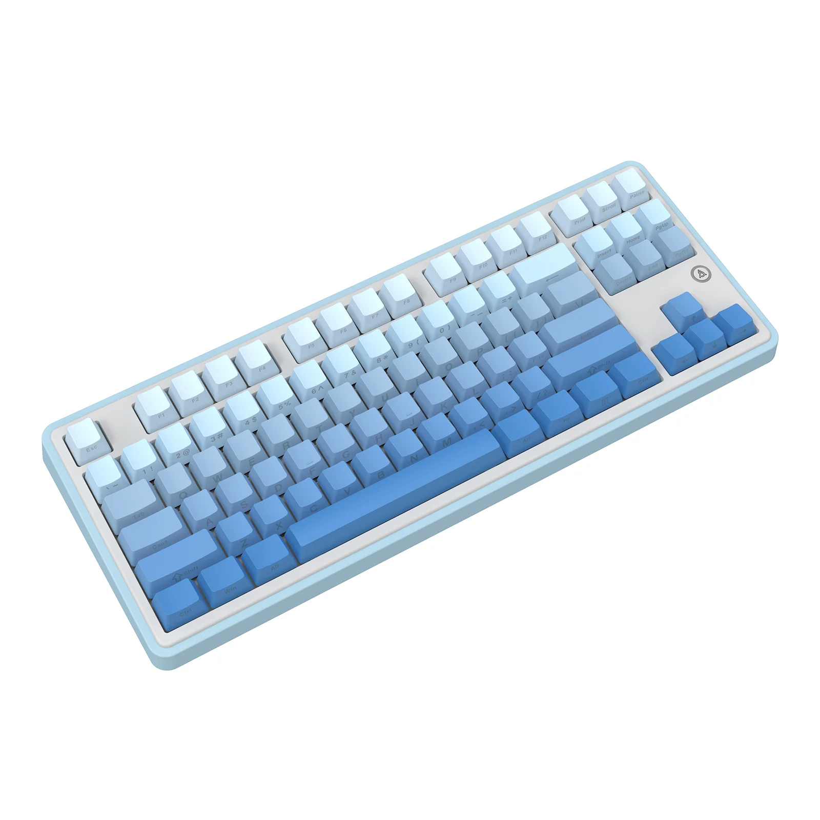 Ajazz AK870 RGB Tri-Mode 87-Keys TKL Gasket-mounted Hot Swappable Mechanical Keyboard (Gradient Blue) (Flying Fish Switch) - Image 5