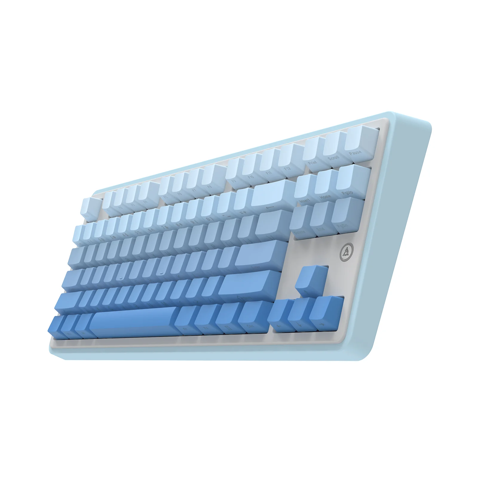 Ajazz AK870 RGB Tri-Mode 87-Keys TKL Gasket-mounted Hot Swappable Mechanical Keyboard (Gradient Blue) (Flying Fish Switch) - Image 6