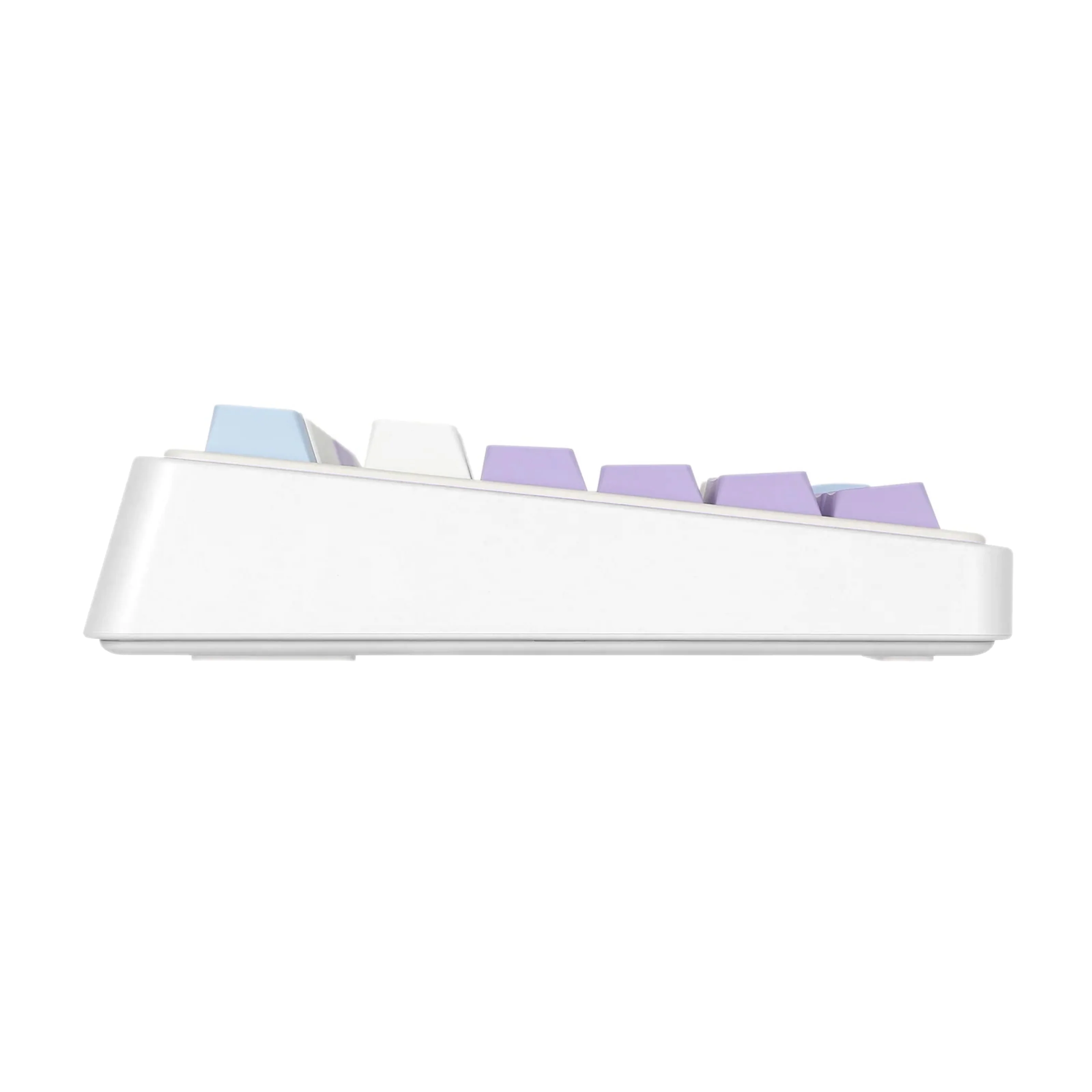 Ajazz AK980 RGB Tri-Mode 98% 97-Keys Gasket-Mounted Hot-Swappable Mechanical Keyboard with 1.14" TFT Display Screen & Knob (Purple/White/Blue) (Maillard Switch, Gift Switch V2) - Image 4