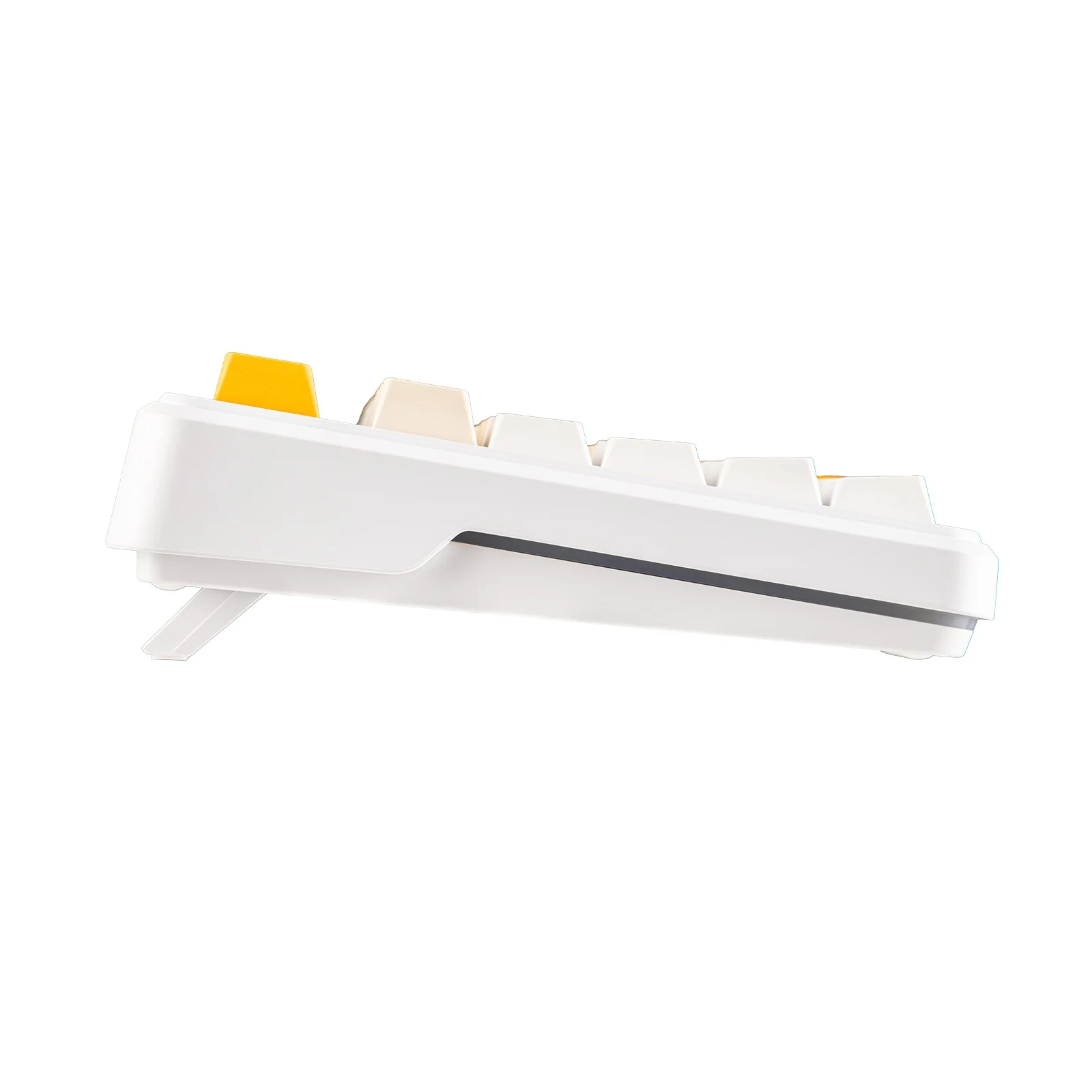 Ajazz MK87 RGB 87 Keys Hot-Swappable Mechanical Keyboard (Yellow/White/Yellow) (Day Dream Switch) - Image 8