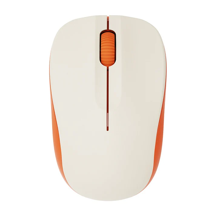 Nacodex x Ajazz NJ03 Wireless 2.4G Optical Mouse (White) - Image 2