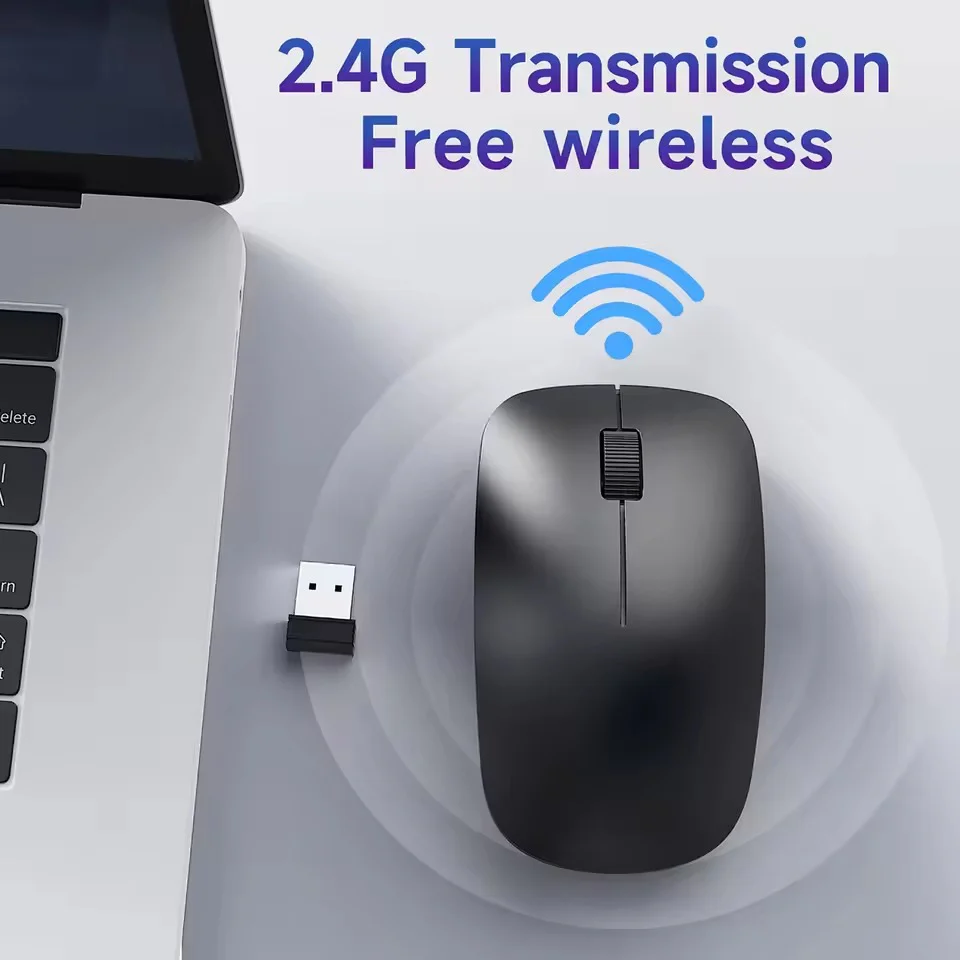Nacodex x Ajazz NJ06 Wireless 2.4G Mouse (Black) - Image 9