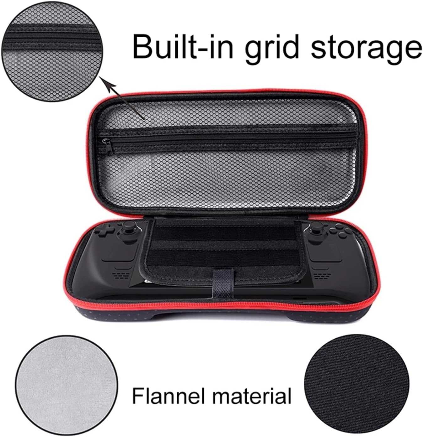 Akitomo Mecha Switch Storage Bag (Black) (AKSW-167) - Image 3