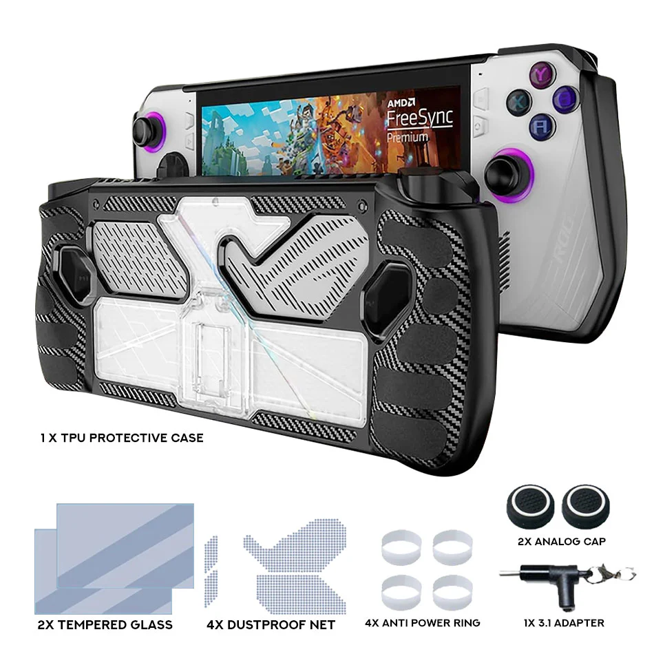 Akitomo ROG Ally 6-in-1 TPU Protective Case - Image 2