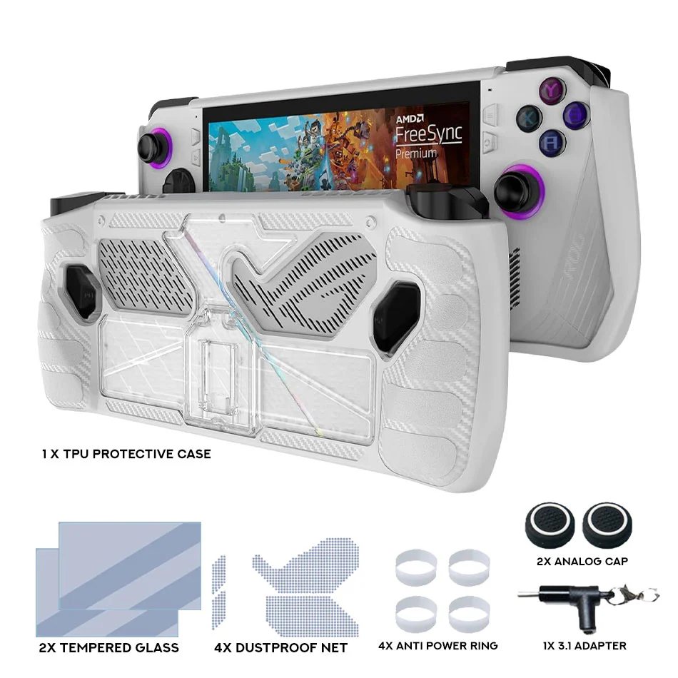 Akitomo ROG Ally 6-in-1 TPU Protective Case - Image 3