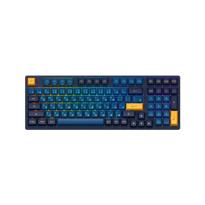 Akko 3098 Macaw Hiragana Version RGB Full Size Hot-Swappable Mechanical Keyboard (Akko CS Lavender Purple) - Image 2