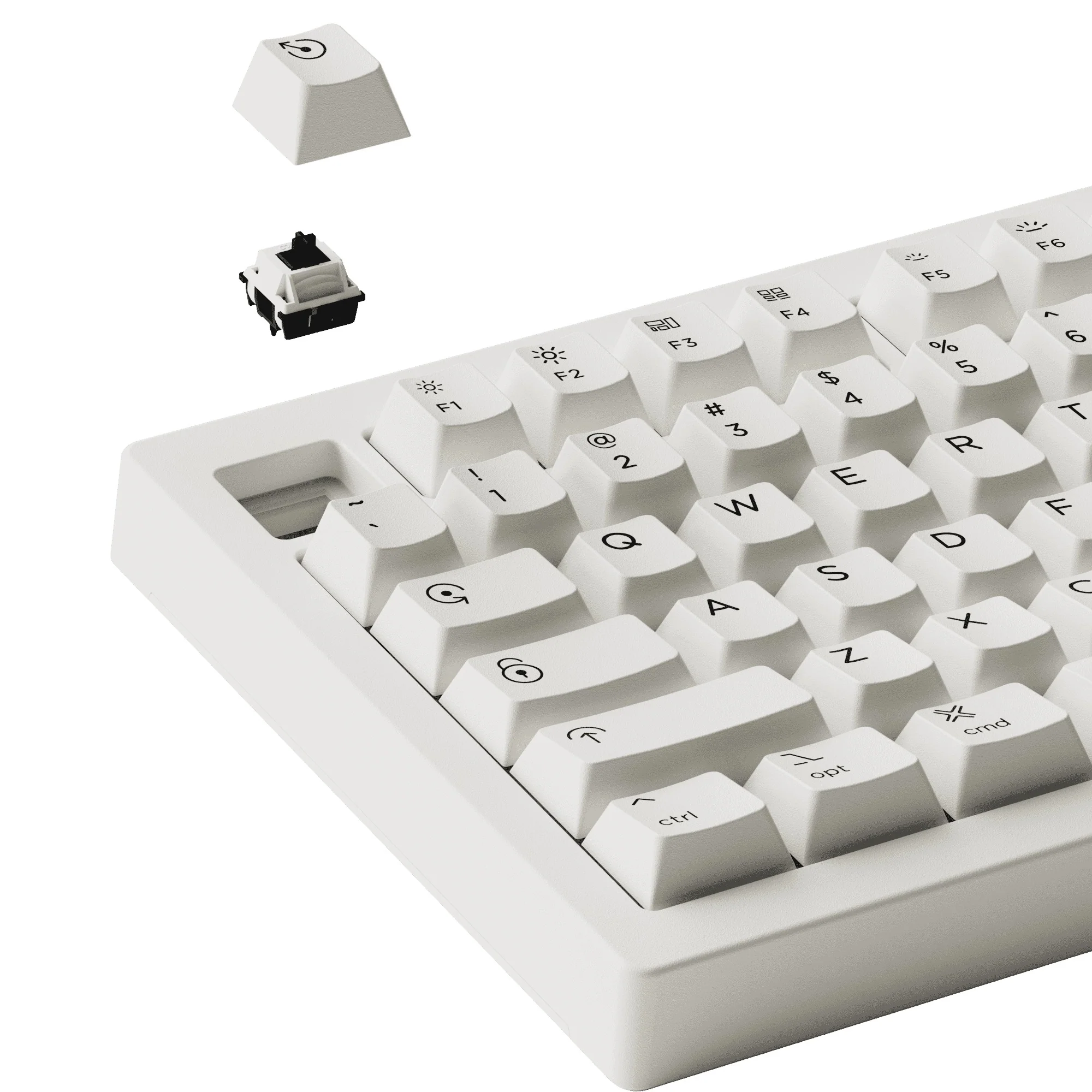 Akko 5075B Plus Air Multi-Mode South-facing RGB Backlight Hot-Swappable Mechanical Keyboard (Akko V3 Piano Pro Switch) - Image 8