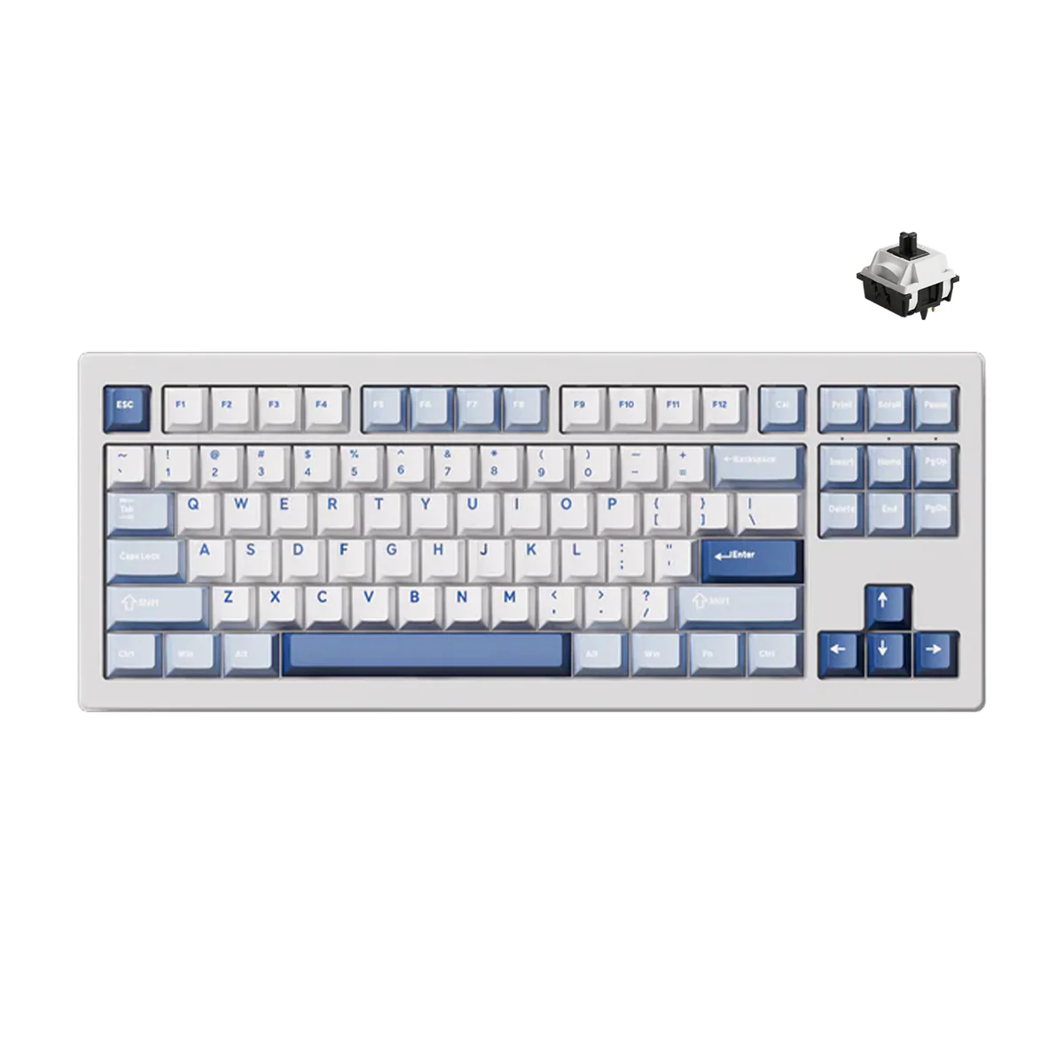 Akko 5087 V3 Glacier Multi-Mode RGB Hot-Swappable Mechanical Keyboard (Akko V3 Piano Pro Switch) (017-019-024-037-020) - Image 7