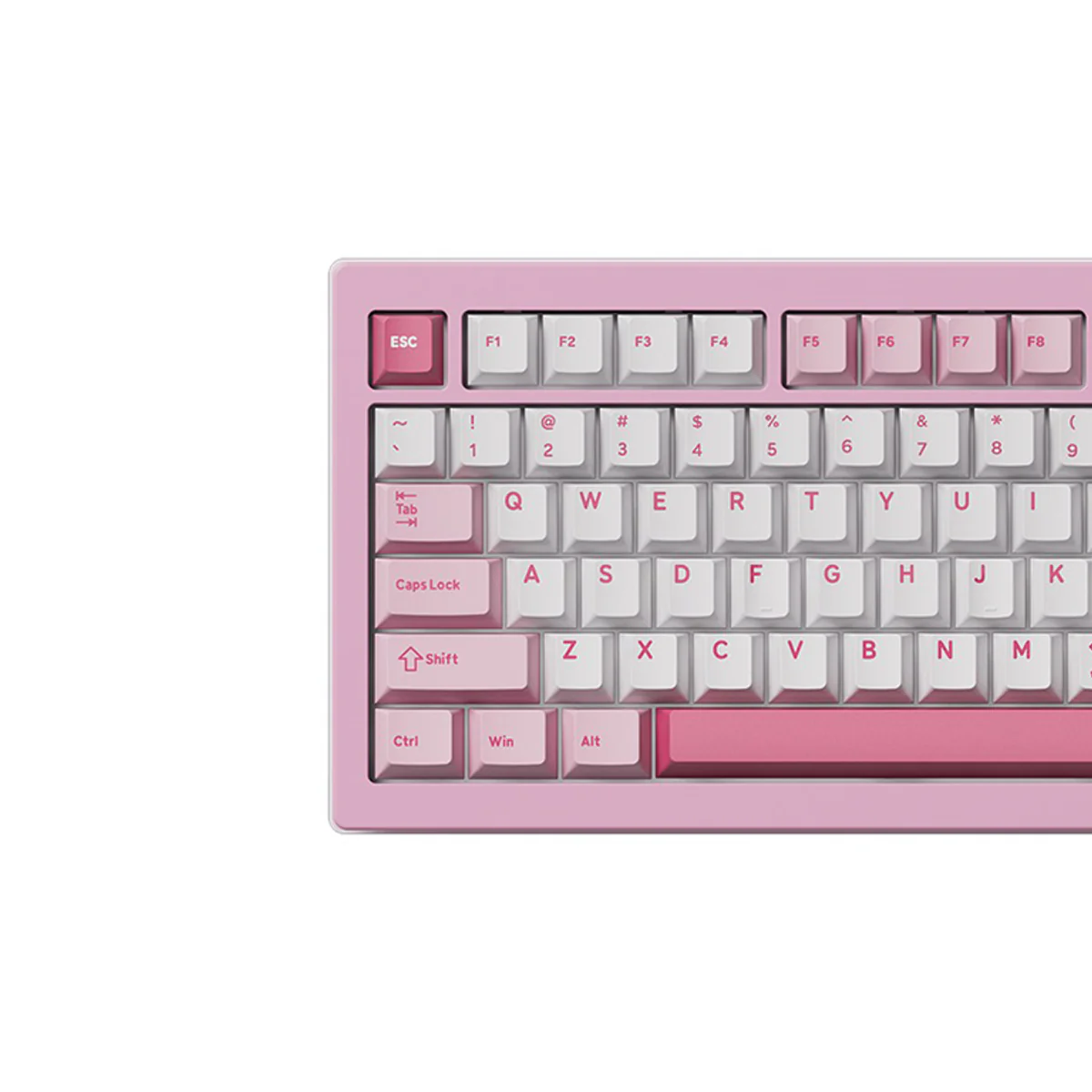 Akko 5087 V3 Prunus Lannesiana Multi-Mode RGB Hot-Swappable Mechanical Keyboard (Akko V3 Piano Pro Switch) (018-019-022-037-020) - Image 3