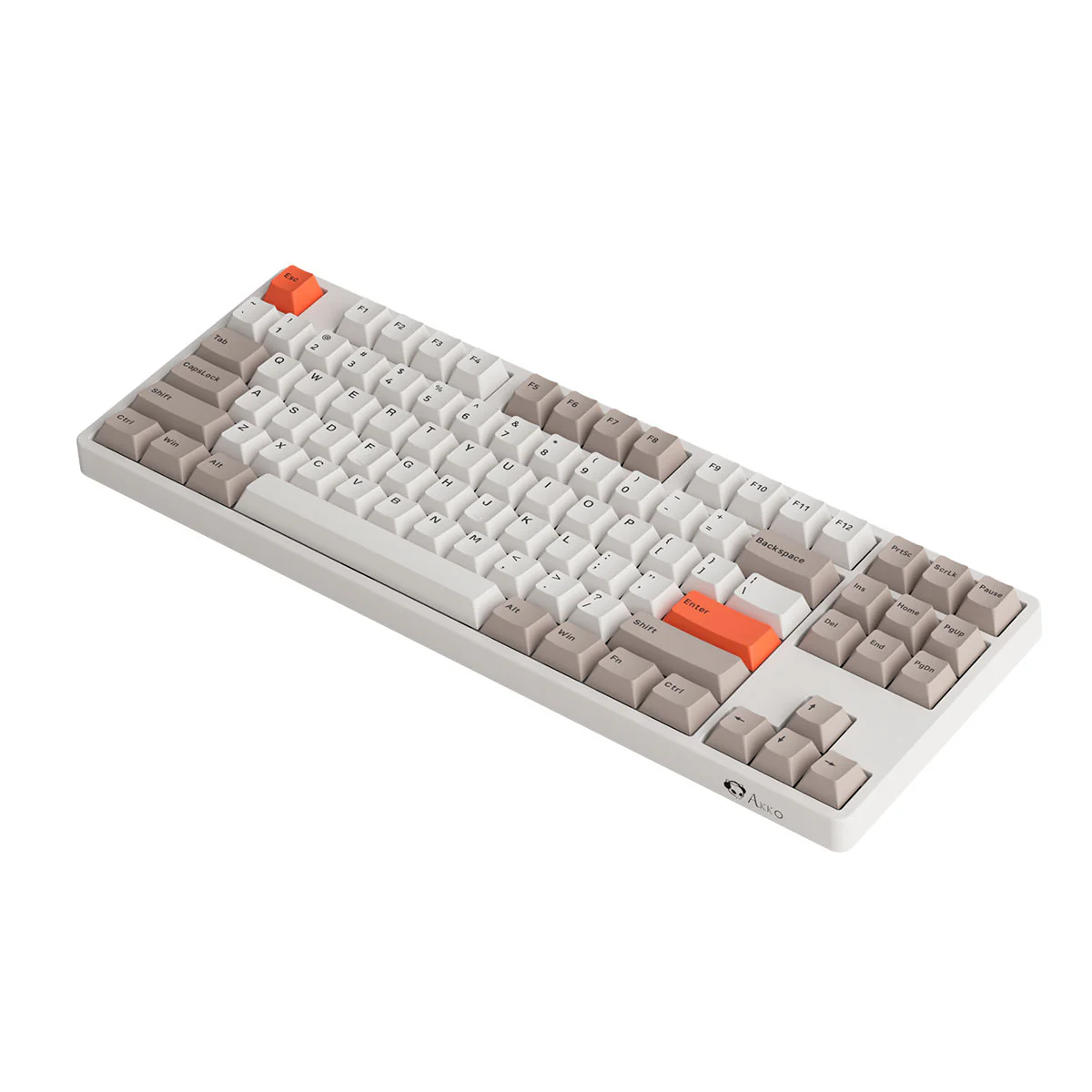 Akko 5087S VIA RGB Hot-Swappable Mechanical Keyboard Steam Engine (Gateron Orange-Lubed) - Image 6