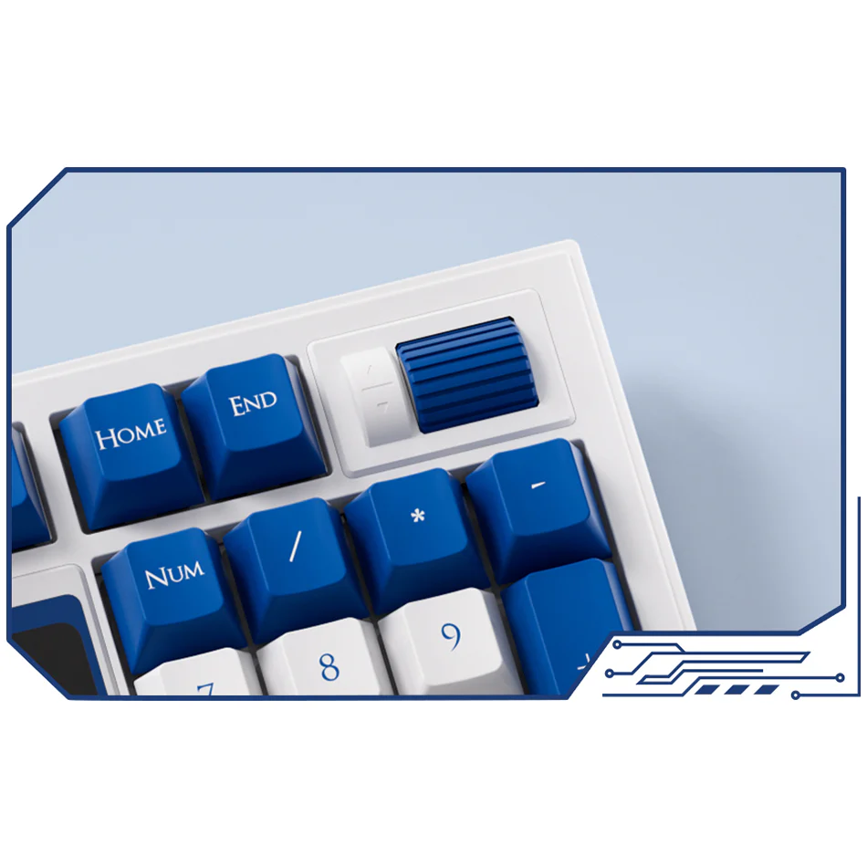 Akko 5098B Santorini Multi-Mode RGB Hot-Swappable Mechanical Keyboard with 1.47" LCD Screen (Akko V3 Piano Pro Switch) - Image 7
