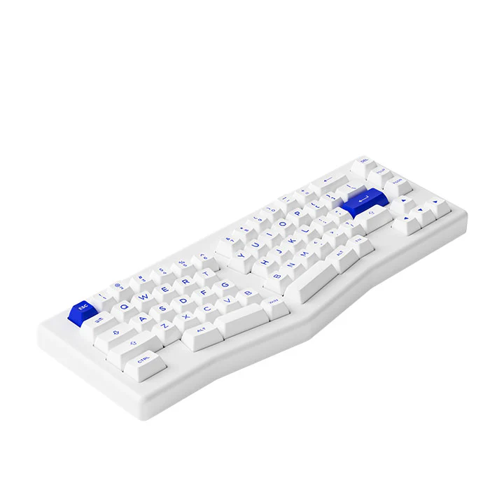 Akko ACR Pro Alice Plus Spray Painted Acrylic RGB Hot-Swappable Mechanical Keyboard Gasket Mount (White) (Akko Cs Crystal) - Image 3