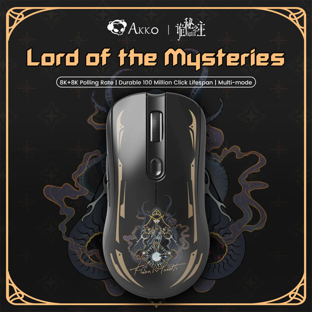 Akko AG ONE 8K Wireless Tri-Mode Gaming Mouse (Lord of Mysteries) - Image 6