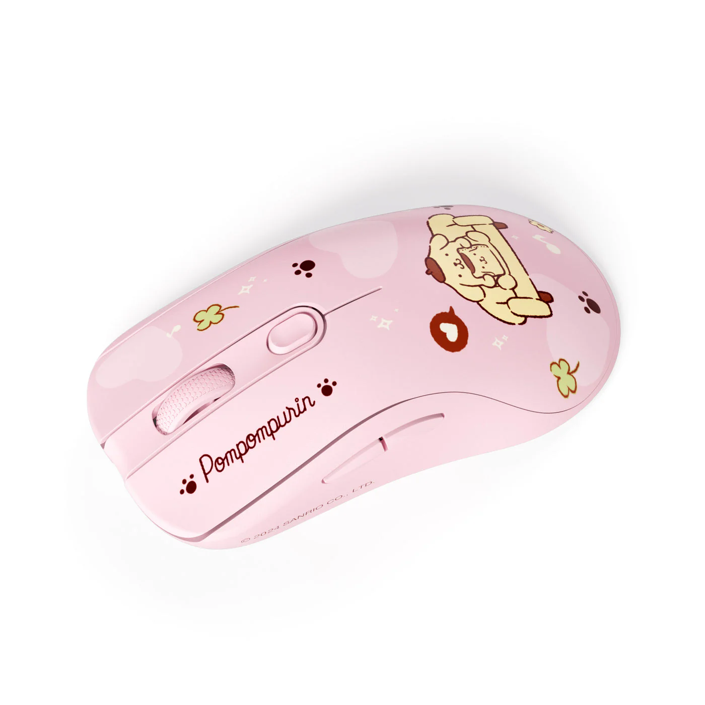 Akko AG ONE 8K Wireless Tri-Mode Gaming Mouse (Pompompurin) (Pink) - Image 4