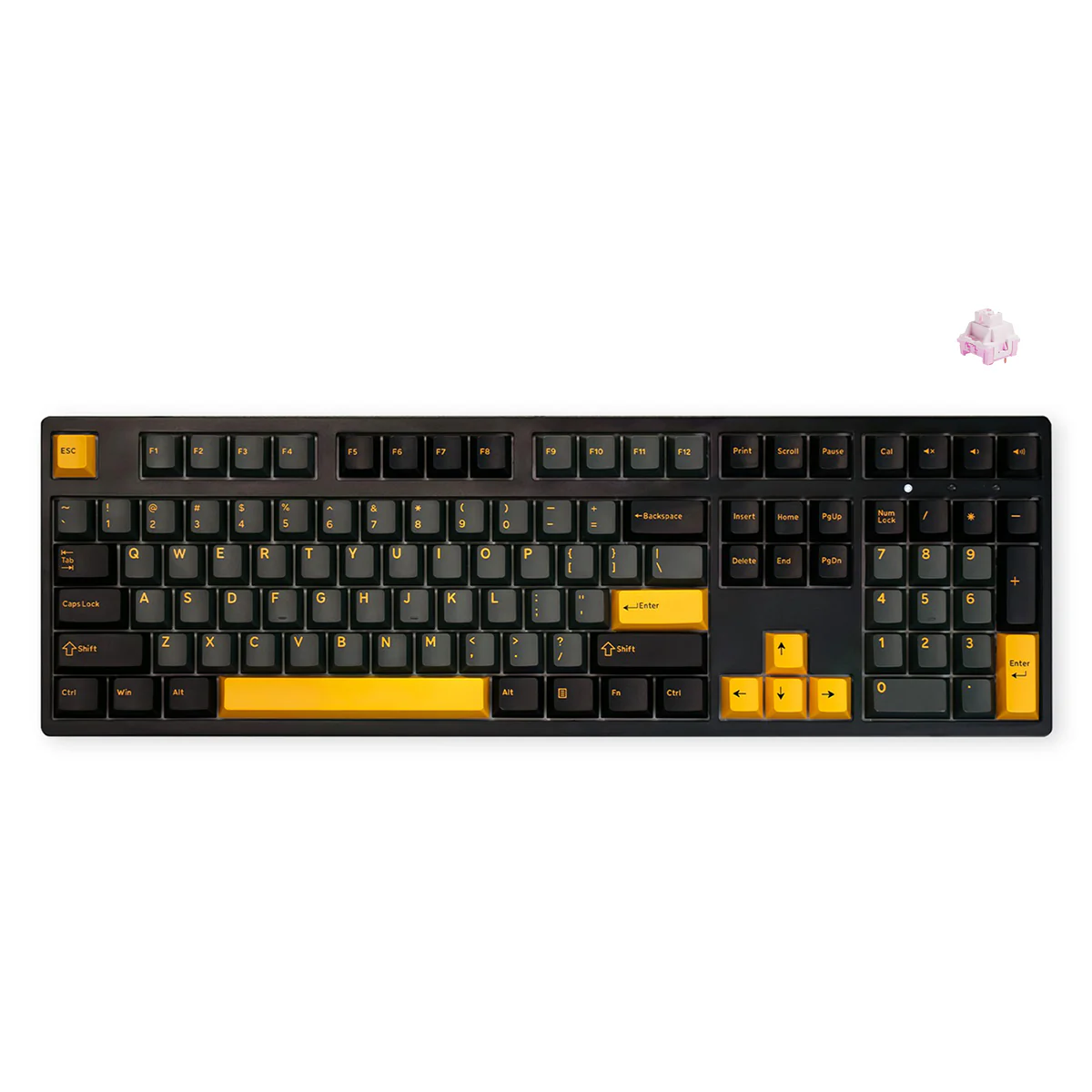 Akko Black & Gold 3108 V3 Wired Mechanical Keyboard (Akko Frost Pink Switch) - Image 15