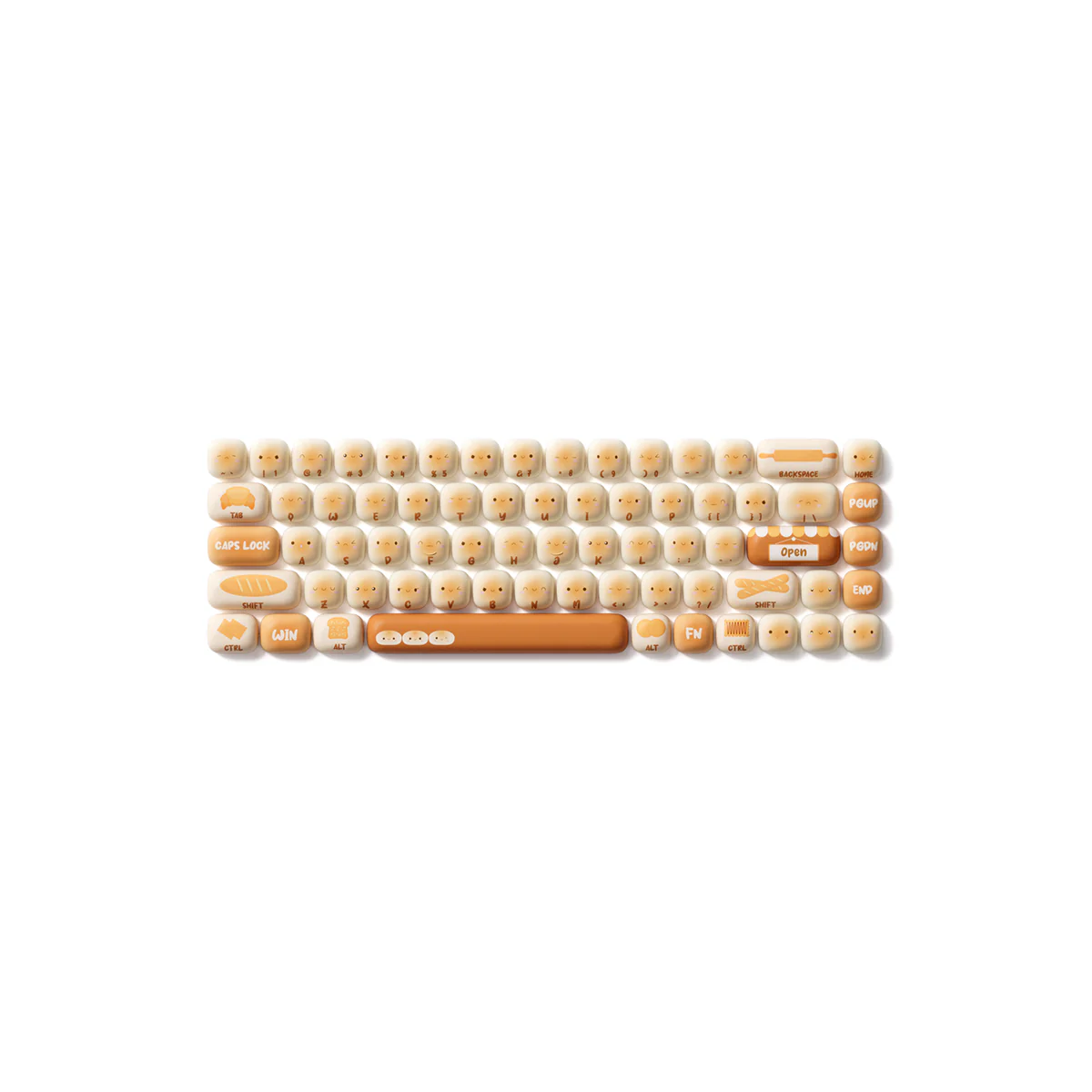 Akko Bun Wonderland Keycap Set MOG Profile 138 Keys - Image 6