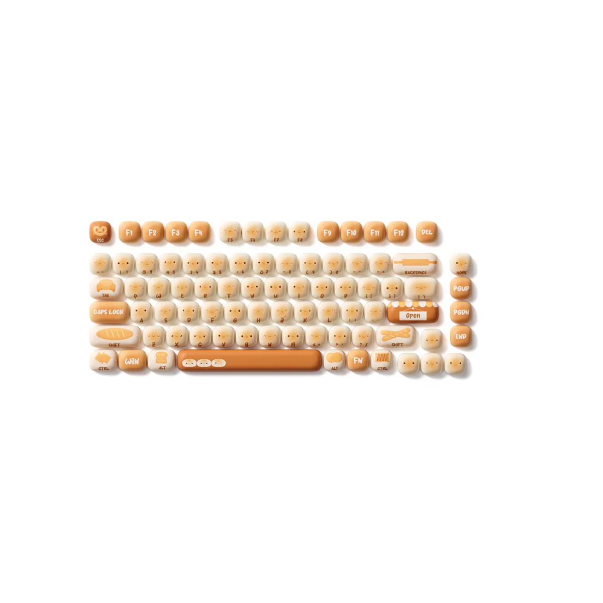 Akko Bun Wonderland Keycap Set MOG Profile 138 Keys - Image 7