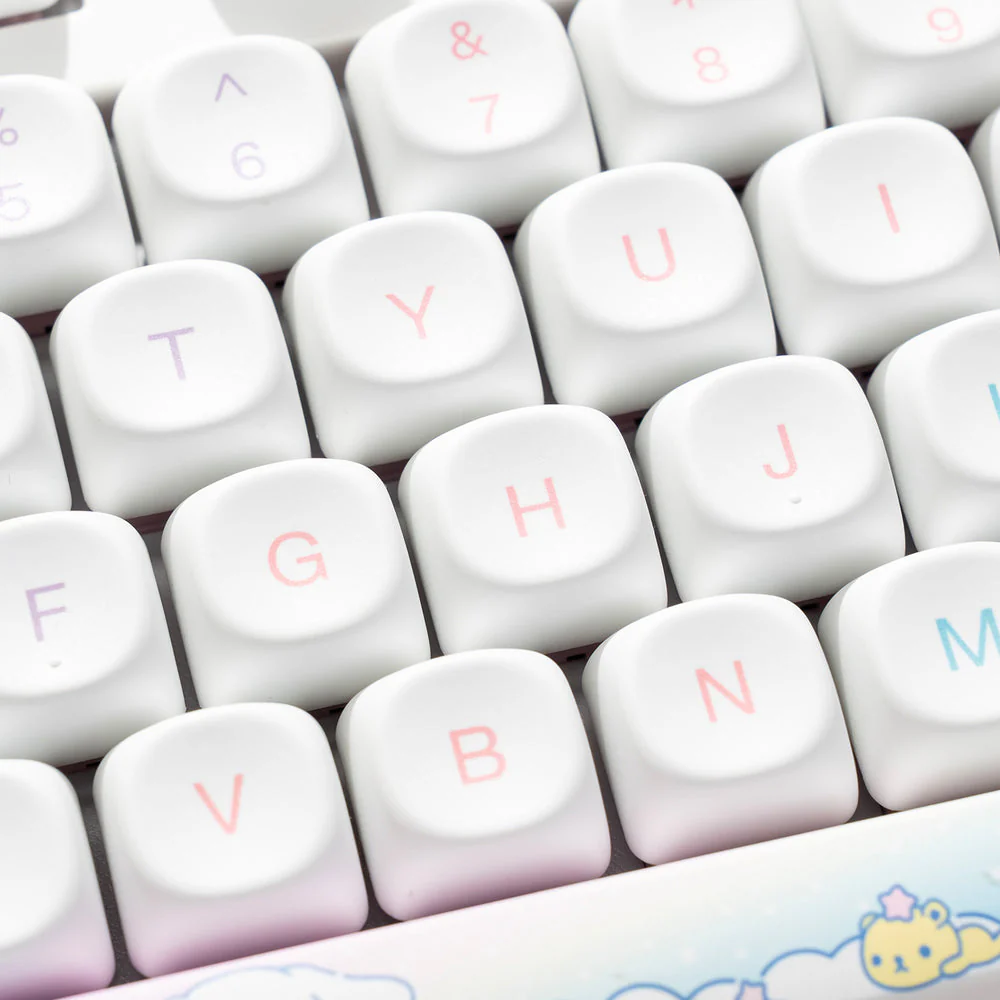 Akko Cinnamoroll 3108 V3 Wired Mechanical Keyboard (Akko Frost Pink Switch) - Image 9