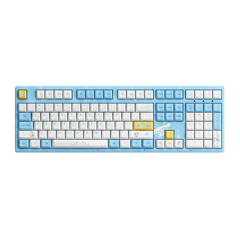 Akko Cinnamoroll 3108V2 Wired Mechanical Keyboard Tray Mount (Akko CS Sakura Switch) - Image 2