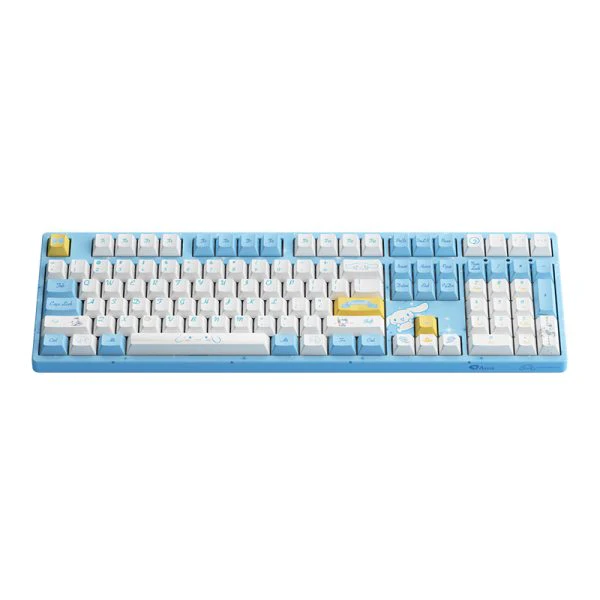 Akko Cinnamoroll 3108V2 Wired Mechanical Keyboard Tray Mount (Akko CS Sakura Switch) - Image 3