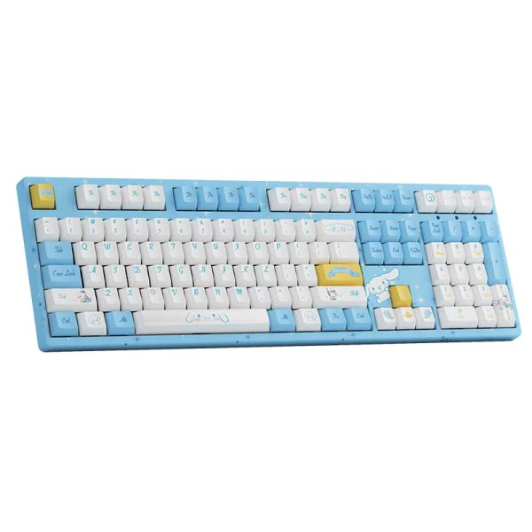Akko Cinnamoroll 3108V2 Wired Mechanical Keyboard Tray Mount (Akko CS Sakura Switch) - Image 4