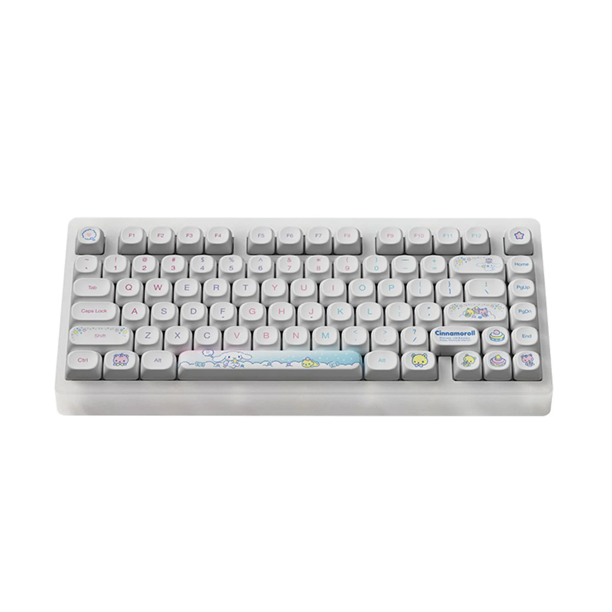 Akko Cinnamoroll ACR TOP 75B Acrylic Case Multi-Mode RGB Hot-Swappable Mechanical Keyboard (Regular PBT Keycaps) (Akko V3 Piano Pro Switch) - Image 4