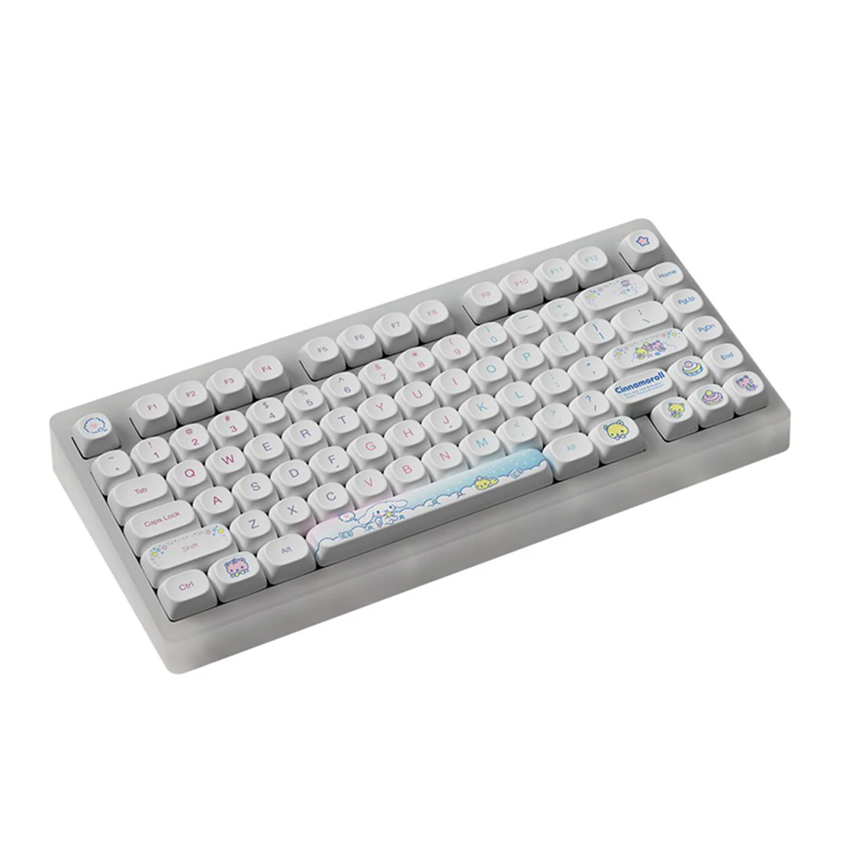Akko Cinnamoroll ACR TOP 75B Acrylic Case Multi-Mode RGB Hot-Swappable Mechanical Keyboard (Regular PBT Keycaps) (Akko V3 Piano Pro Switch) - Image 6