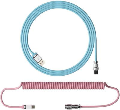 Akko Coiled Aviator Cable V2 (Tokyo-Pink)