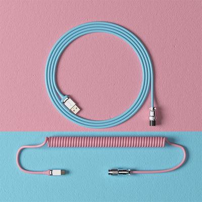 Akko Coiled Aviator Cable V2 (Tokyo-Pink) - Image 2