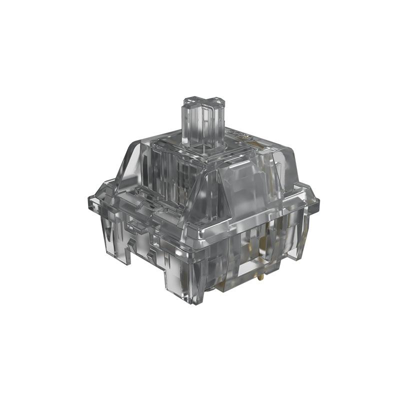 AKKO CS Mechanical Switch Keyboard Replacement 45 PCS (Crystal Silver Switch)