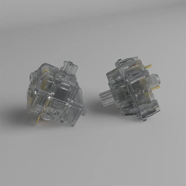 AKKO CS Mechanical Switch Keyboard Replacement 45 PCS (Crystal Silver Switch) - Image 2