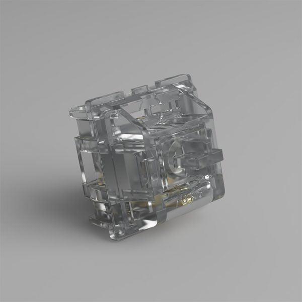 AKKO CS Mechanical Switch Keyboard Replacement 45 PCS (Crystal Silver Switch) - Image 5