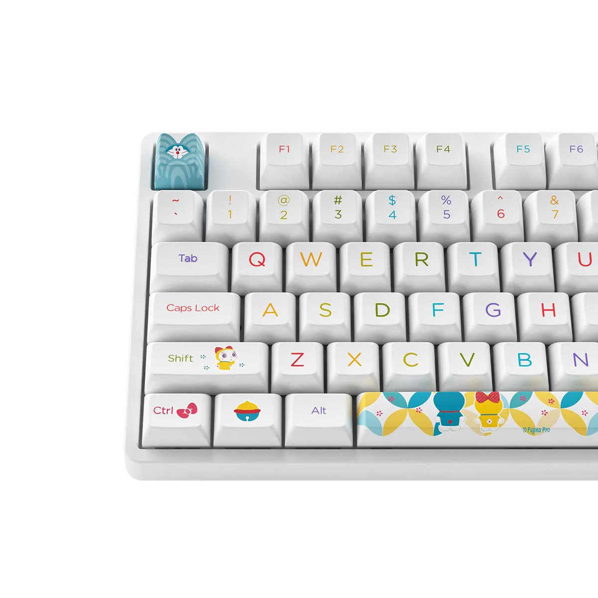 Akko Doraemon Rainbow 5108S RGB Wired Mechanical Keyboard (Akko CS Sakura) - Image 12