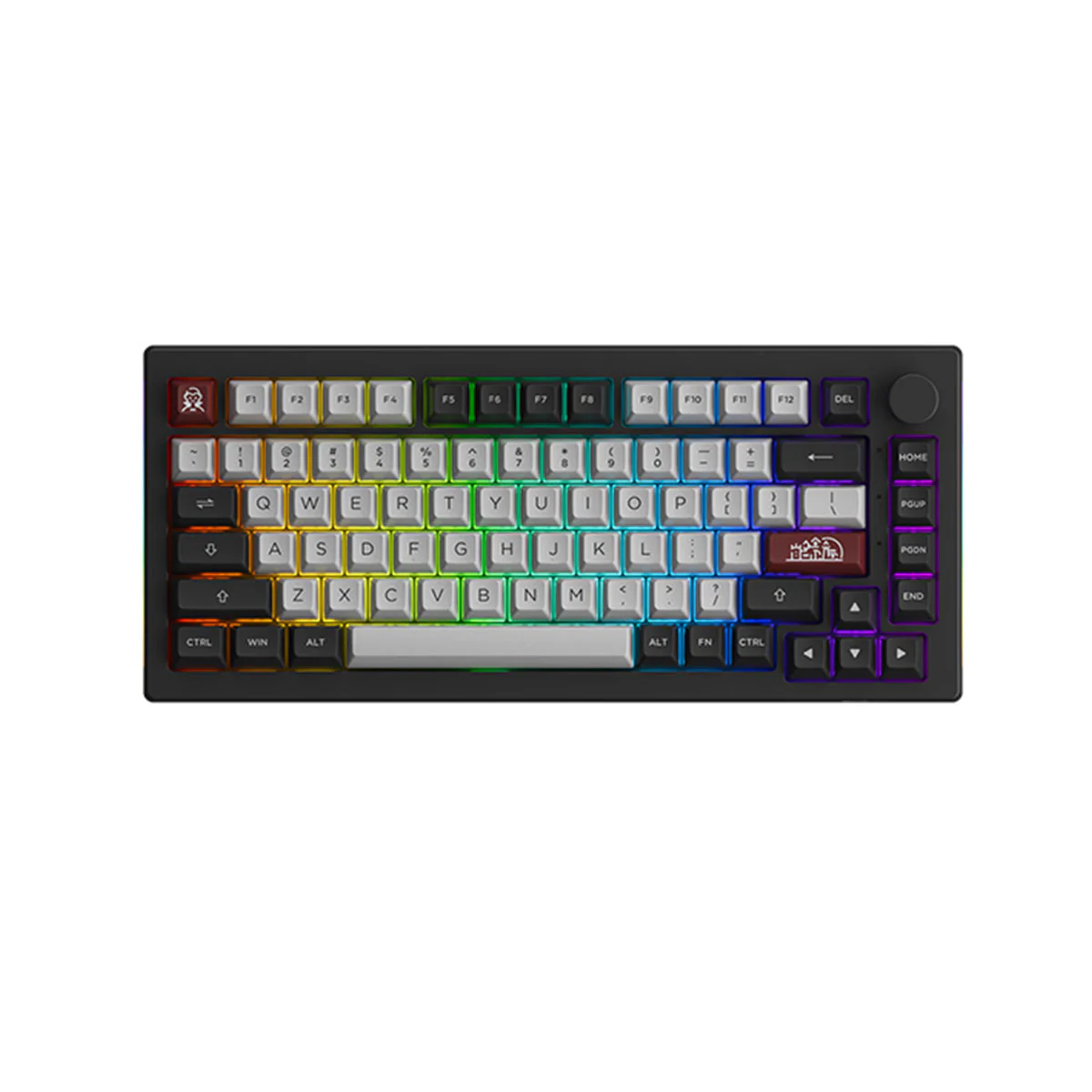 Akko Dracula Castle 5075B Plus Multi-Modes RGB Mechanical Keyboard (Crystal) - Image 2
