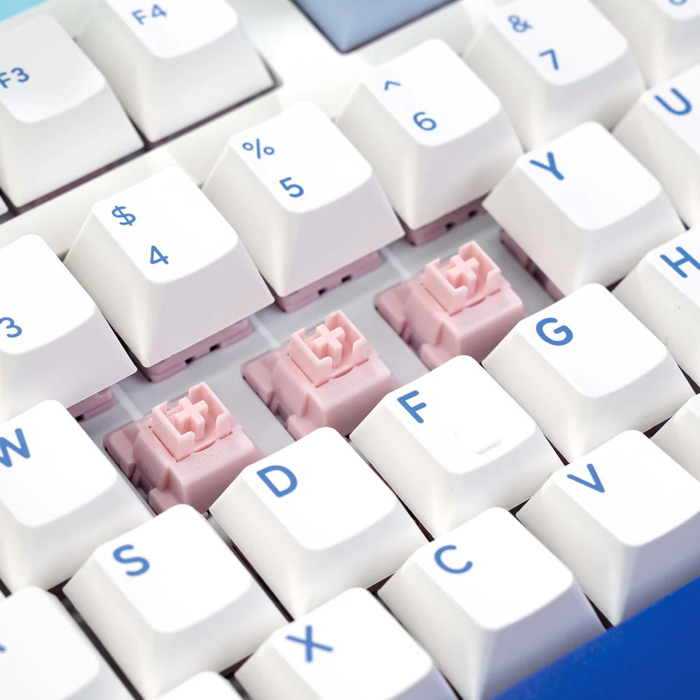 Akko Glacier 3108 V3 Wired Mechanical Keyboard (Akko Frost Pink) - Image 12