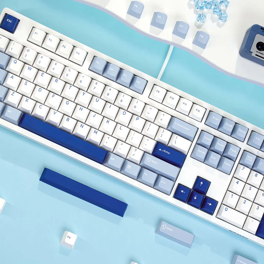 Akko Glacier 3108 V3 Wired Mechanical Keyboard (Akko Frost Pink) - Image 8