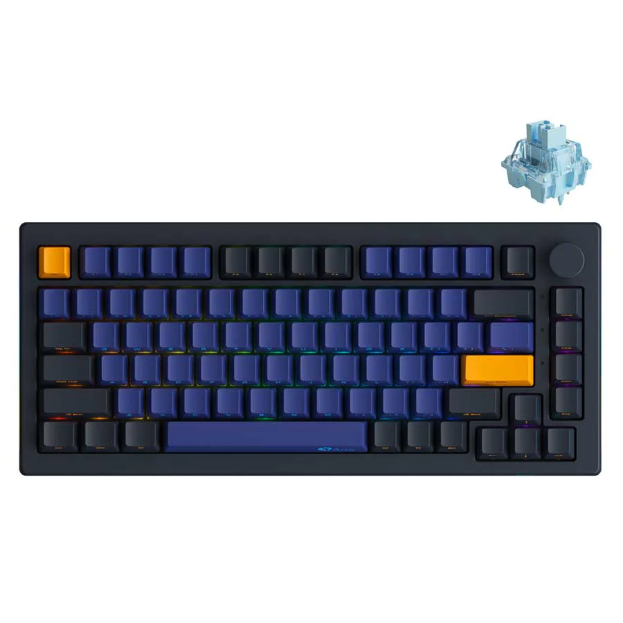 Akko Horizon SP 5075B Plus Multi-Mode RGB Hot-Swappable Mechanical Keyboard (Akko V3 Cream Blue Pro, Akko V3 Cream Yellow Pro) - Image 2