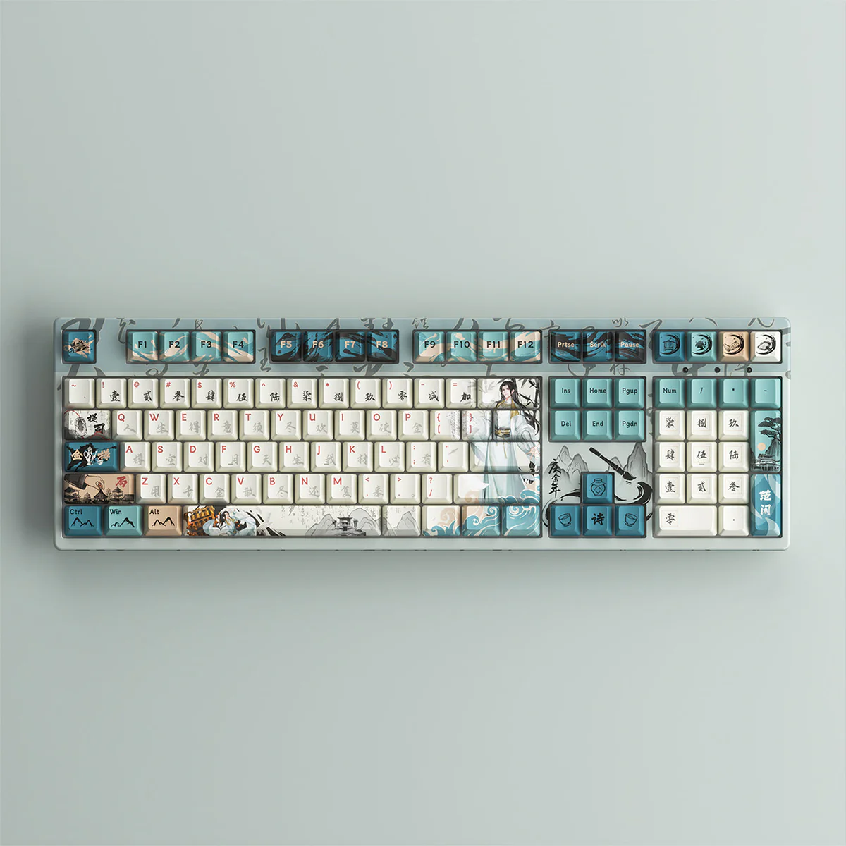 Akko Joy of Life 3108 V3 Wired Mechanical Keyboard (Akko V3 Cream Yellow Pro Switch) - Image 4