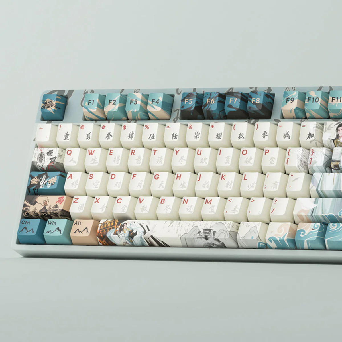 Akko Joy of Life 3108 V3 Wired Mechanical Keyboard (Akko V3 Cream Yellow Pro Switch) - Image 7