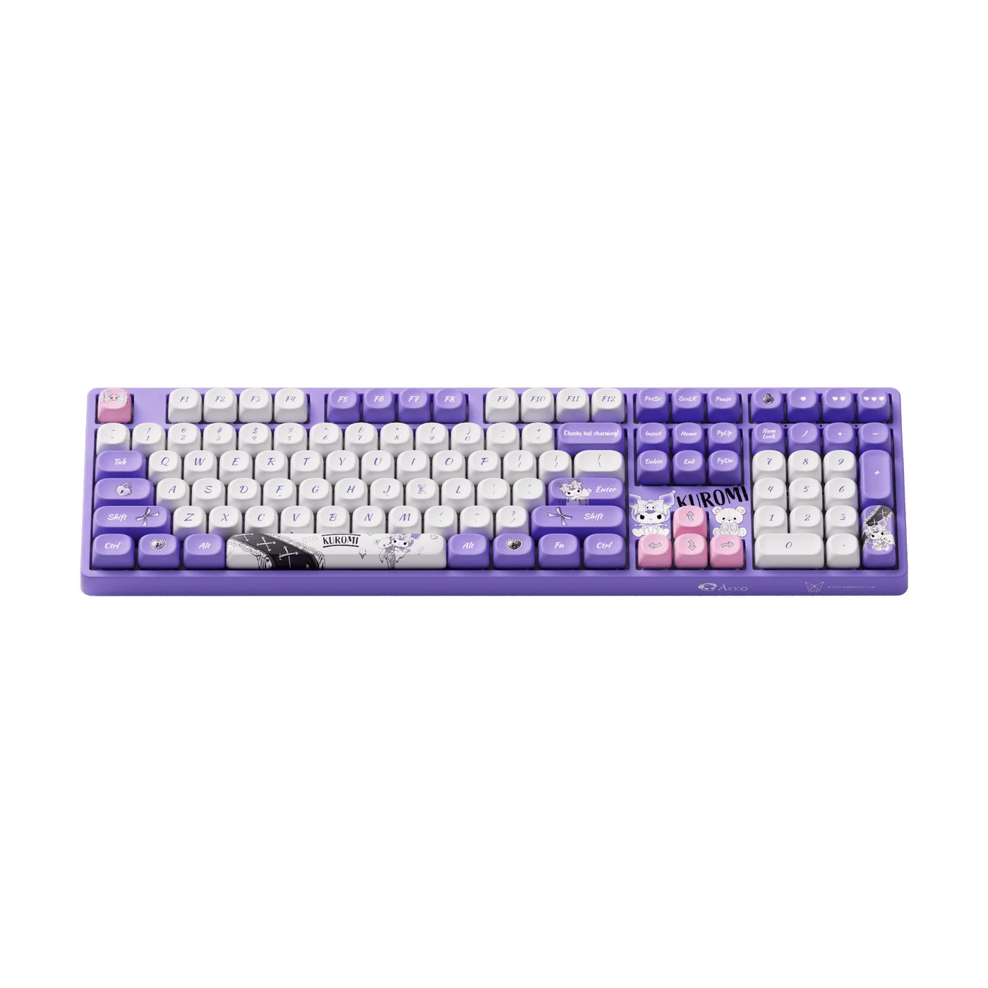 Akko Kuromi 5108B Plus Multi-Mode RGB Hot-Swappable Mechanical Keyboard (Akko TTC Gold Pink Switch, Akko V3 Piano Pro) - Image 6
