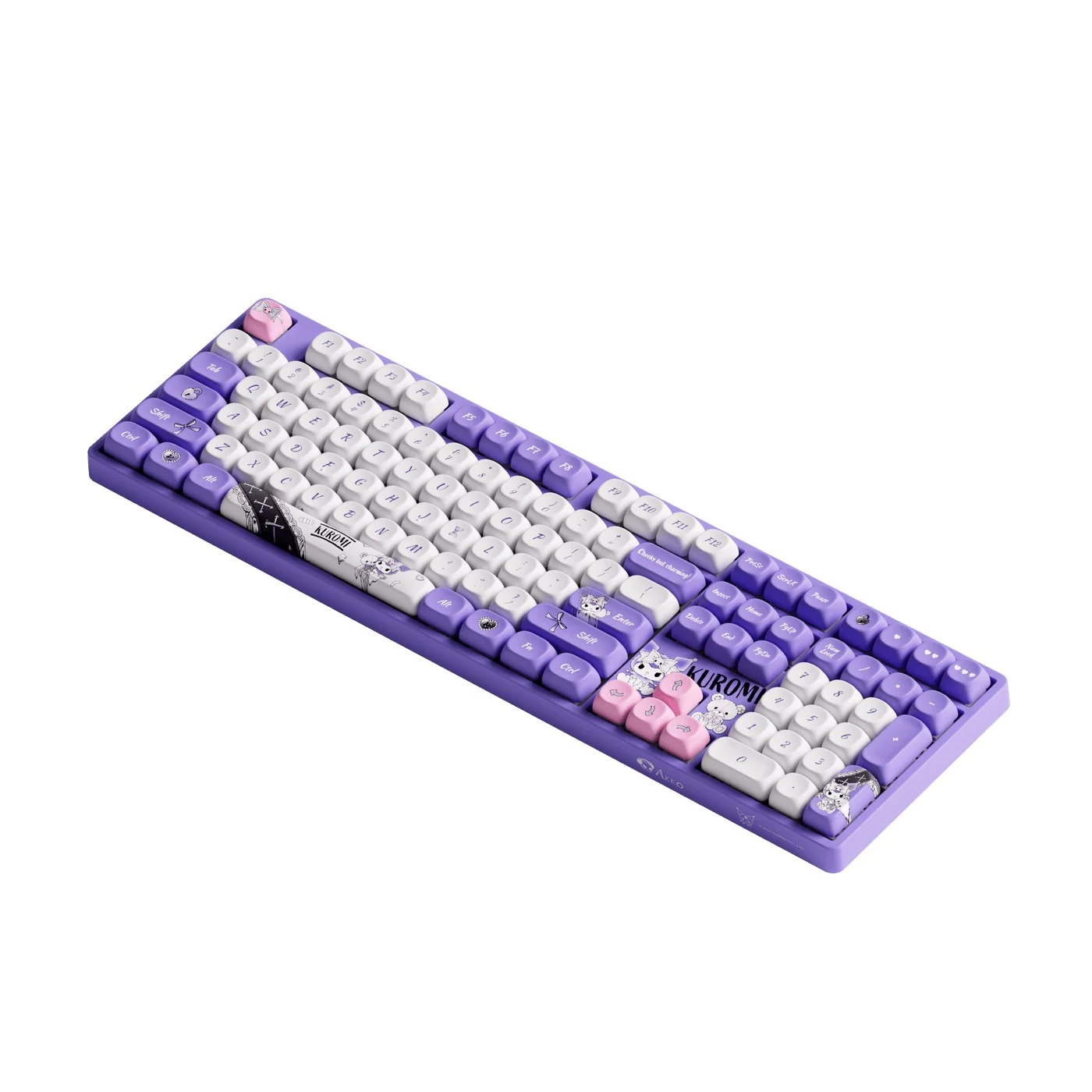 Akko Kuromi 5108B Plus Multi-Mode RGB Hot-Swappable Mechanical Keyboard (Akko TTC Gold Pink Switch, Akko V3 Piano Pro) - Image 7